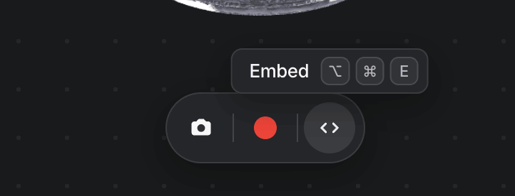 Thrine camera framing controls